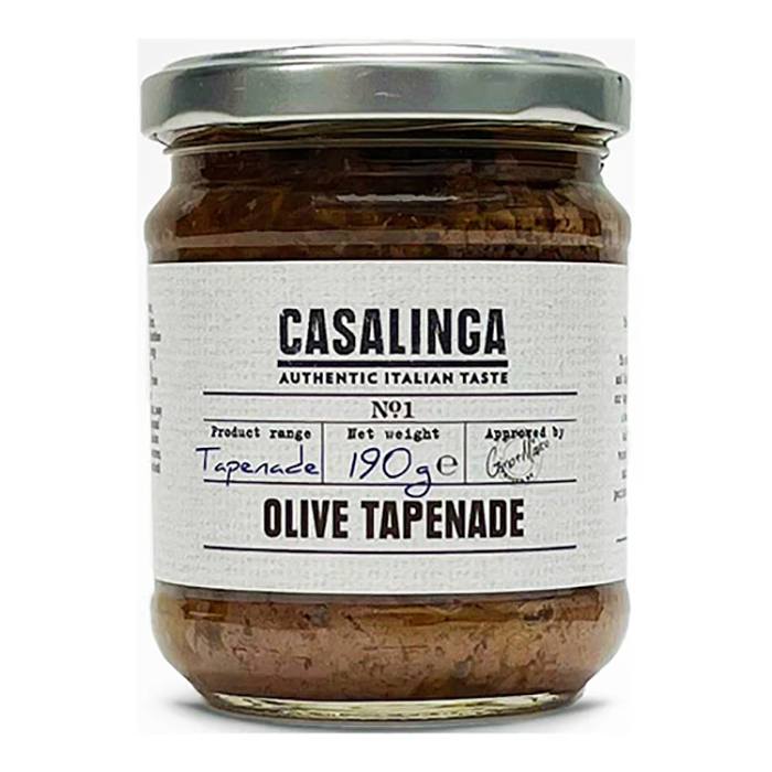 Casalinga - Olive Tapenade, 190g - Pack of 6