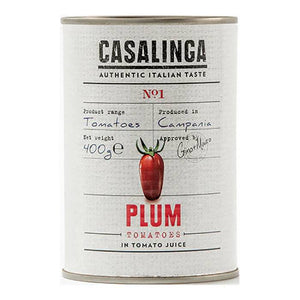 Casalinga - Plum Tomatoes, 400g - Pack of 24