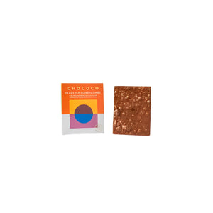 Chococo - 47% 'Heavenly Honeycombe' Milk Chocolate Bar, 75g | Pack of 12