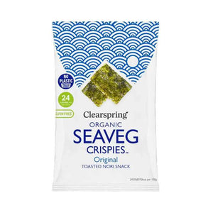 Clearspring - Organic Seaveg Crispies - Original, 4g