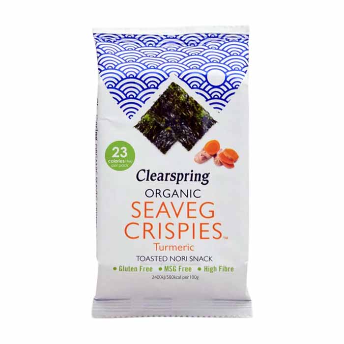 Clearspring - Organic Seaveg Turmeric, Multipack 3x4g