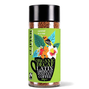 Clipper - Fairtrade Organic Decaf Latin American Instant Coffee, 100g