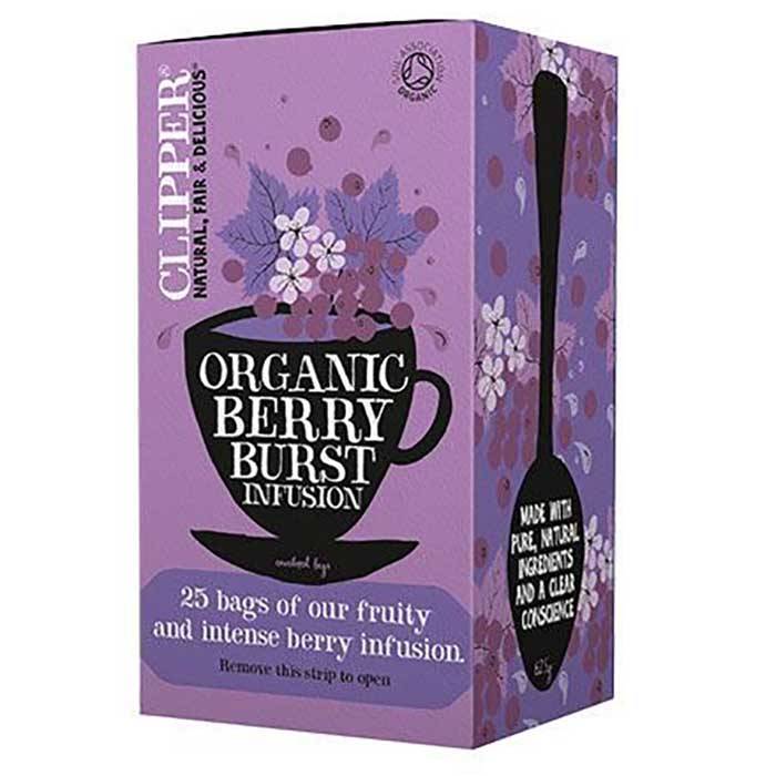 Clipper - Organic Infusion Berry Burst Tea, 25 Bags