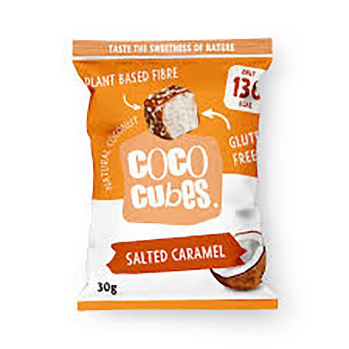 Coco Cubes - Salted Caramel, 30g