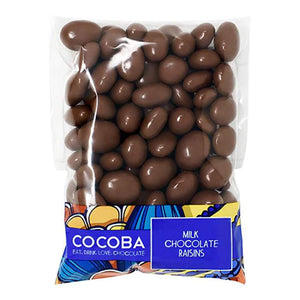 Cocoba - Milk Chocolate Raisin, 150g | Pack of 8