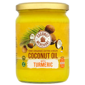 Coconut Merchant - Organic Extra Virgin Coconut Oil With Turmeric, 500ml