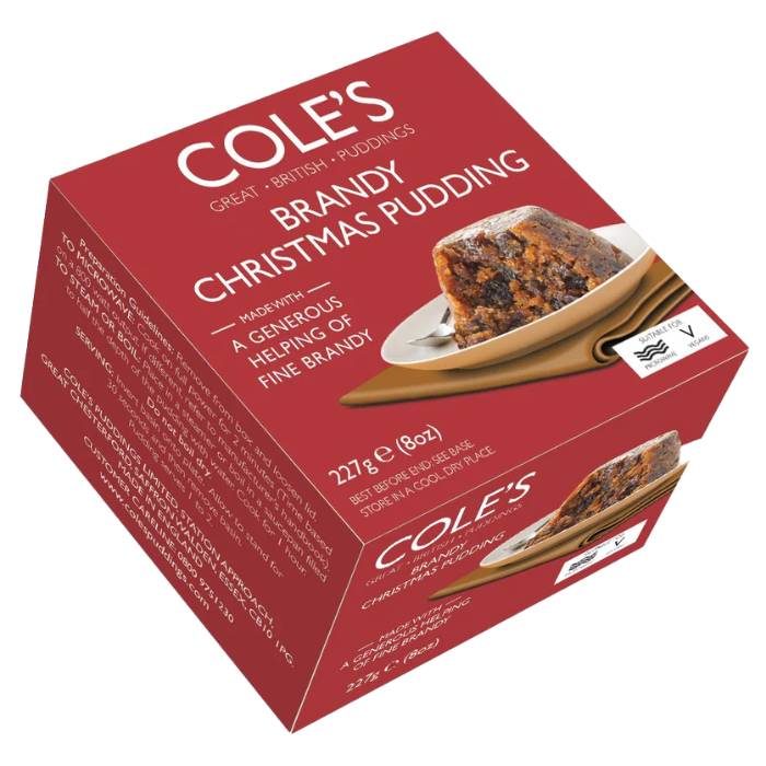 Cole's - Brandy Christmas Pudding, 227g