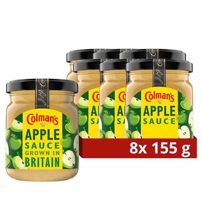 Colmans - Colmans Apple Sauce, 155g  Pack of 8