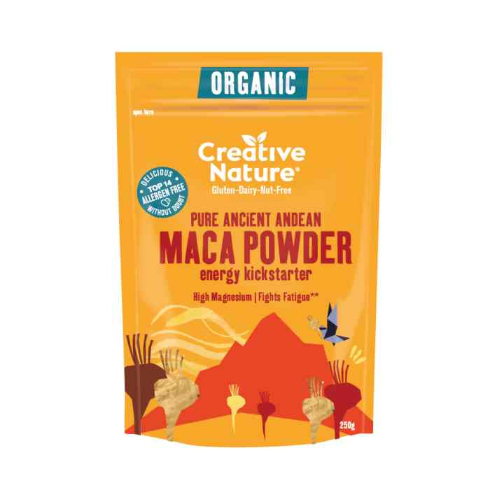 Creative Nature - Org Maca Powder, 250g