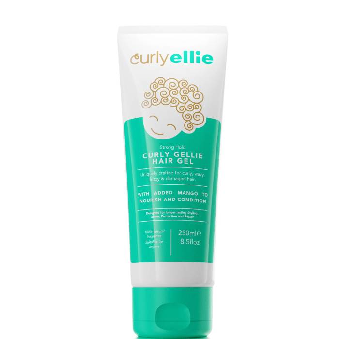 Curlyellie - Natural Hold Hair Gel, 50ml