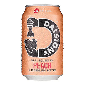 Dalston's - Peach Soda, 330ml Can - Pack of 24