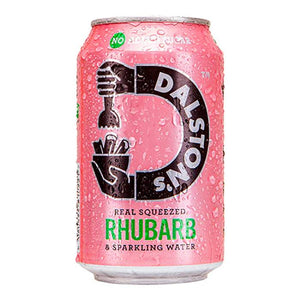 Dalston's - Rhubarb Soda 330ml Can - Pack of 24