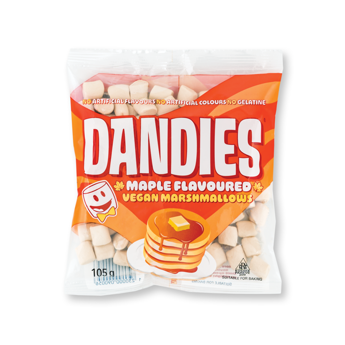 Dandies - Mini Maple Vegan Marshmallows, 105g