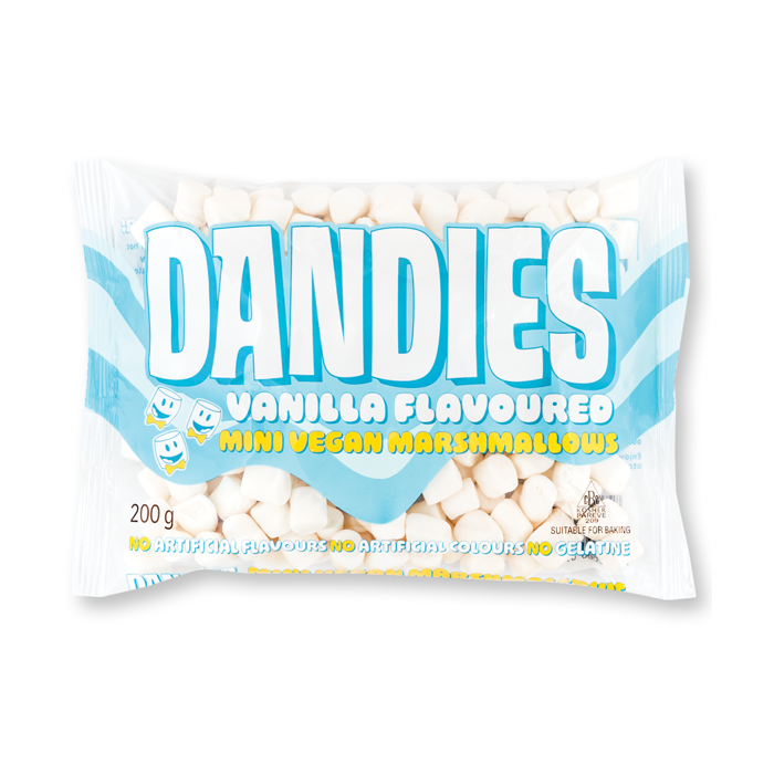 Dandies - Mini Vanilla Vegan Marshmallows, 200g