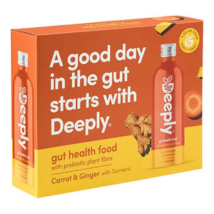 Deeply - Prebiotic Carrot & Ginger | Multiple Sizes