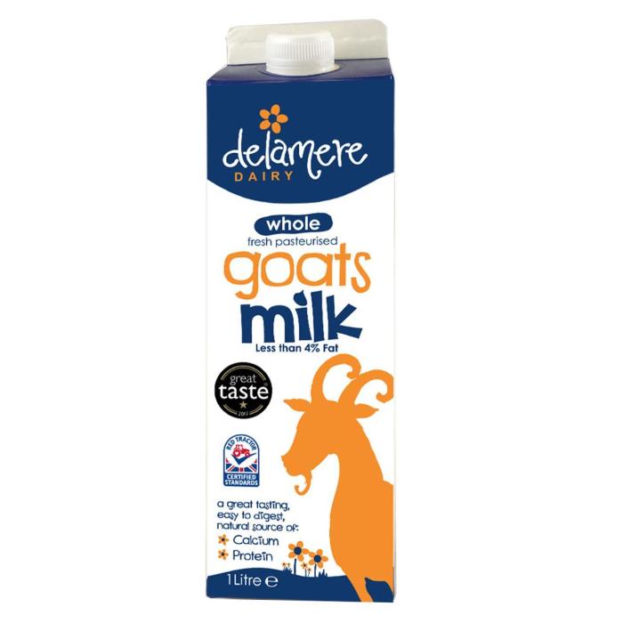 Delamere - Fresh Goats Milk Whole , 1L