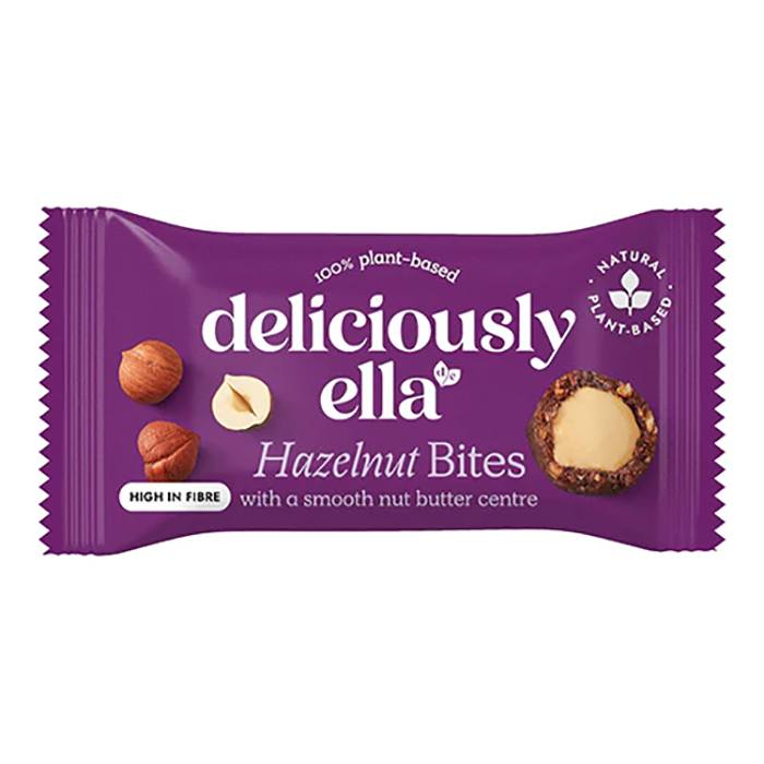 Deliciously Ella - Hazelnut Nut Butter Bites, 36g - Pack of 12