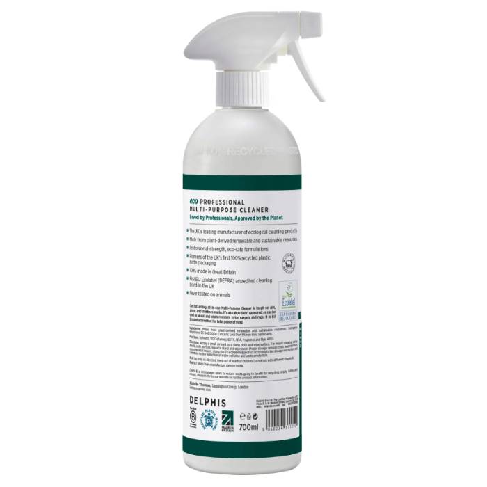 Delphis Eco - Multi Purpose Cleaner, 700ml - Back