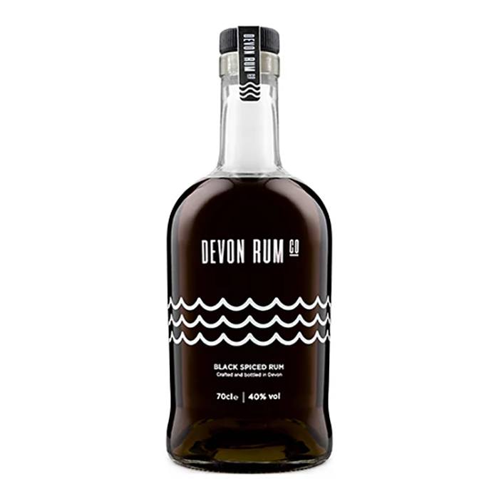 Devon Rum Company - Black Spiced Rum 40% ABV 70cl - Pack of 6