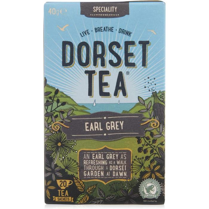 Dorset Tea - Earl Grey Tea, 20 Bags  Pack of 4