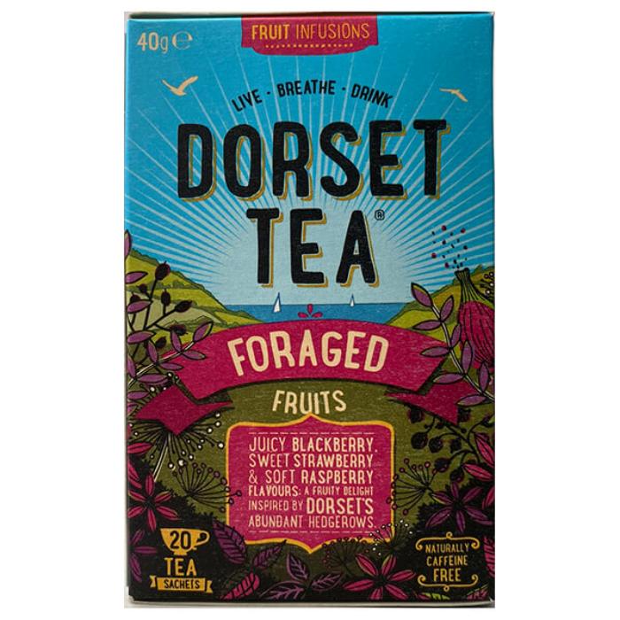 Dorset Tea - Foraged Fruits Tea, 20 Bags  Pack of 4