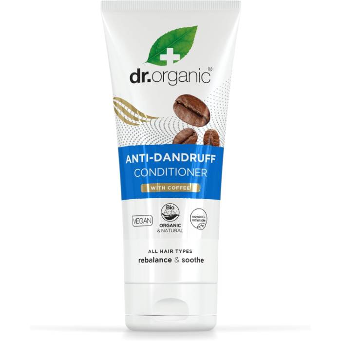 Dr. Organic - Anti-Dandruff Coffee conditioner, 200ml