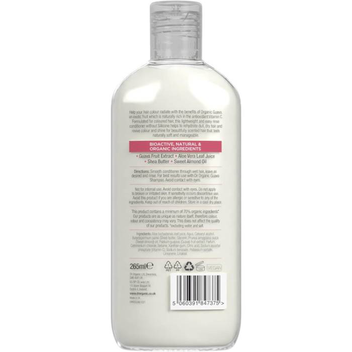 Dr. Organic - Guava Conditioner, 265ml - back