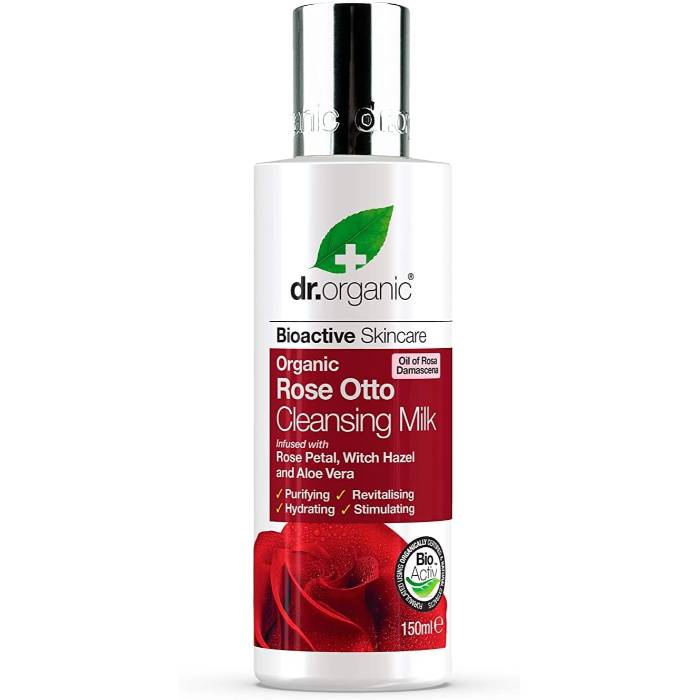 Dr. Organic - Rose Cleansing Milk, 150ml