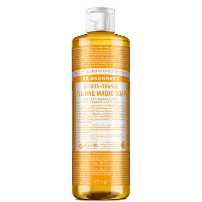 Dr Bronner - Citrus Orange All-One Magic Soap, 475ml