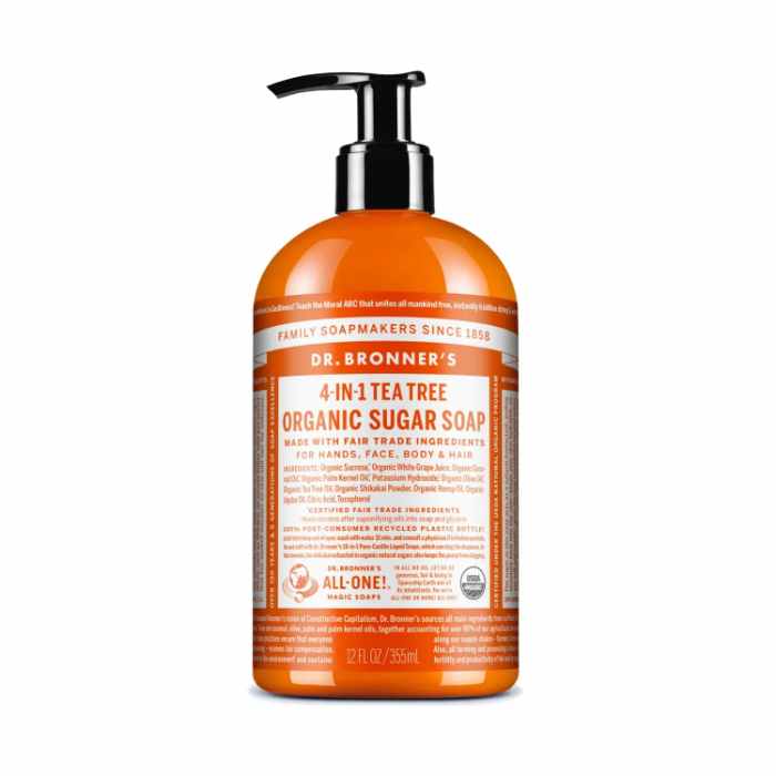 Dr Bronner - Organic Pump Soap Tea Tree, 335ml