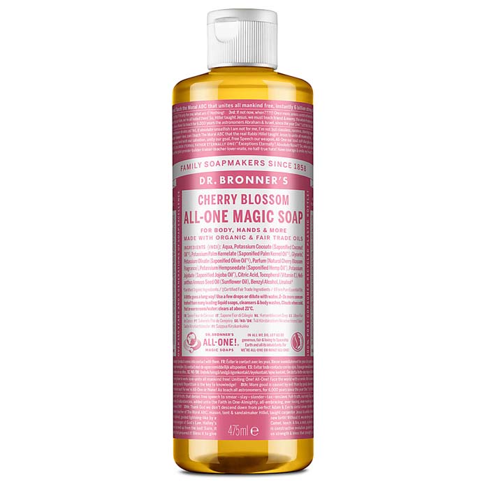 Dr Bronners - Cherry Blossom Castile Soap, 475ml