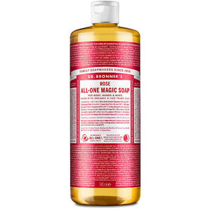 Dr Bronners - Organic Rose Liquid Soap, 945ml