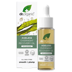 Dr Organic - Seaweed Ageless Overnight Recovery Oil, 30ml