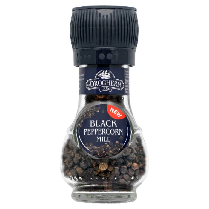 Drogheria & Alimentari - Black Peppercorns Mill, 45g Pack of 6