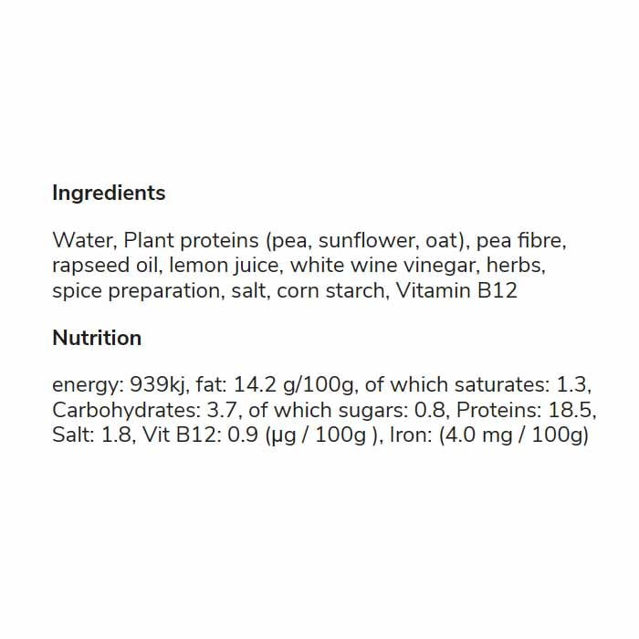 EatPlanted. - Pulled Chimichurri Pork, 220g - Back