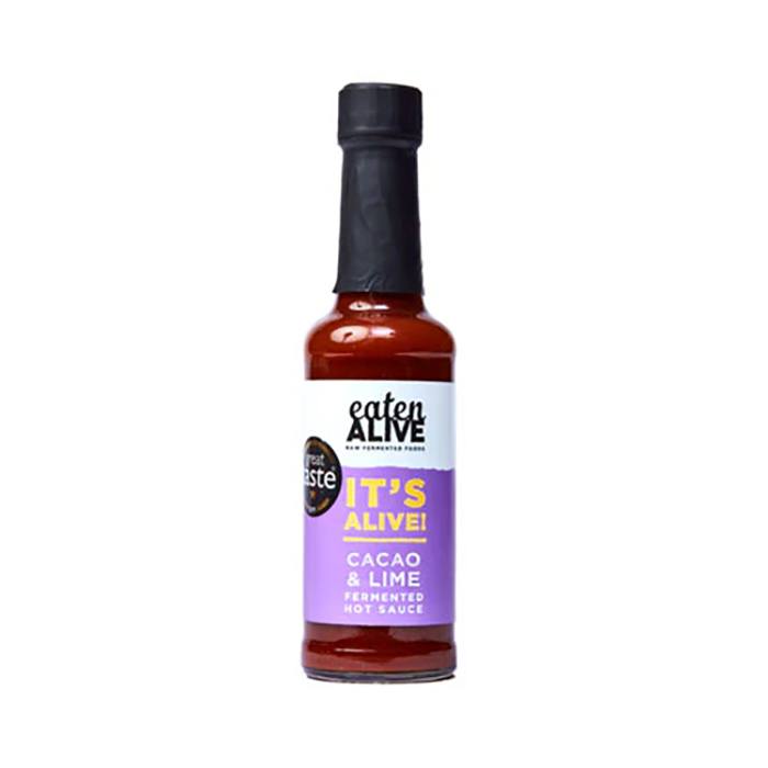 Eaten Alive - Cacao & Lime Fermented Hot Sauce, 150ml - Pack of 10