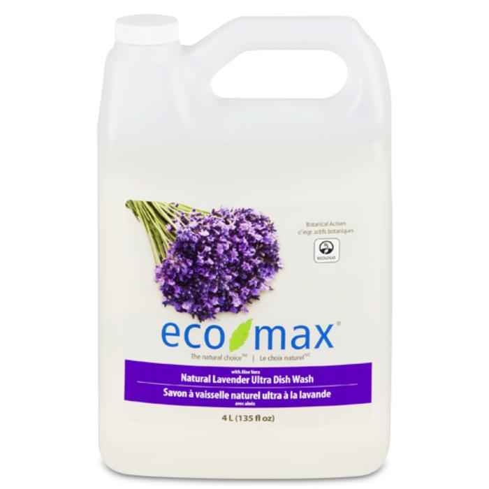 Eco-Max - Washing up Liquid Lavender, 4L