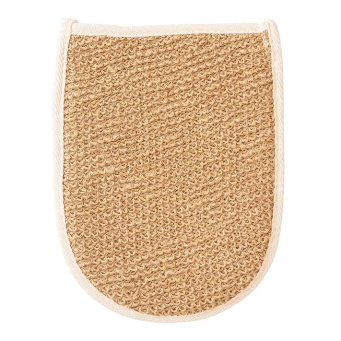 Eco Bath - Natural Ramie Hemp Bath Mitt, 1 Piece