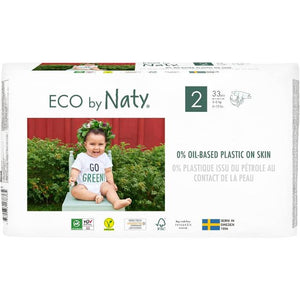 Eco By Naty - Eco Nappy Size 2, 33 Nappies