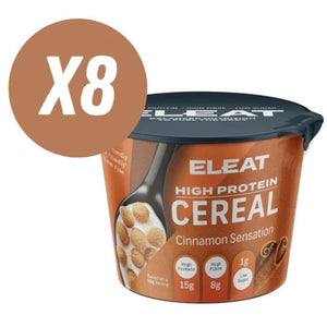 Eleat - High Protein Cinnamon Sensation Cereal | Multiple Sizes