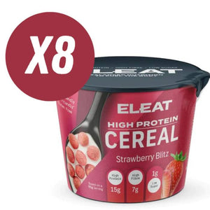 Eleat - High Protein Strawberry Blitz Cereal | Multiple Sizes