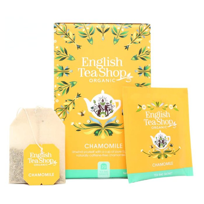 English Tea Shop - Chamomile, 20 Bags  Pack of 6