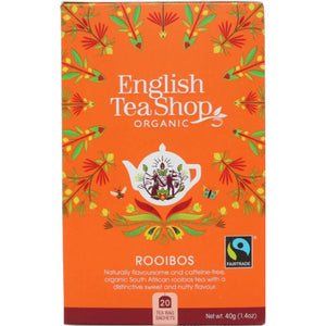 English Tea Shop - Rooibois, 20 Bags | Pack of 6