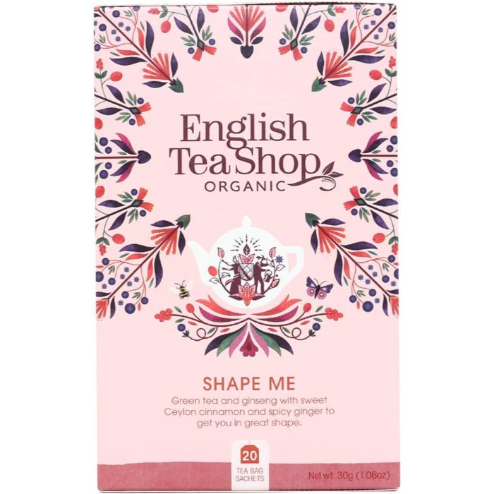 English Tea Shop - Shape Me, 20 Bags  Pack of 6
