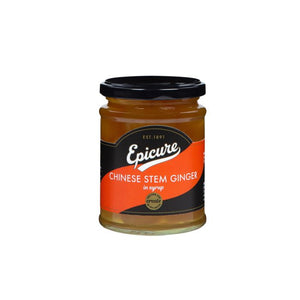Epicure - Stem Ginger In Syrup, 225g | Pack of 6