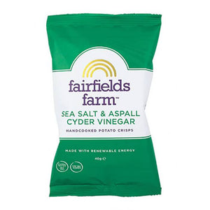 Fairfields Farm Crisps - Salt & Aspell Cyder Vinegar Crisps | Multiple Sizes