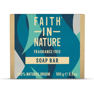 Faith In Nature - Fragrance Free Seaweed Soap, 100g | Pack of 6