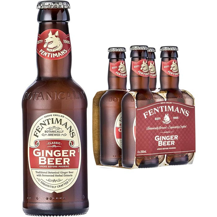 Fentimans - Ginger Beer 200ml, Pack of 24