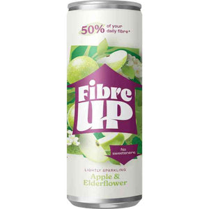 Fibre Up - Apple & Elderflower Soft Drink, 250ml | Pack of 12
