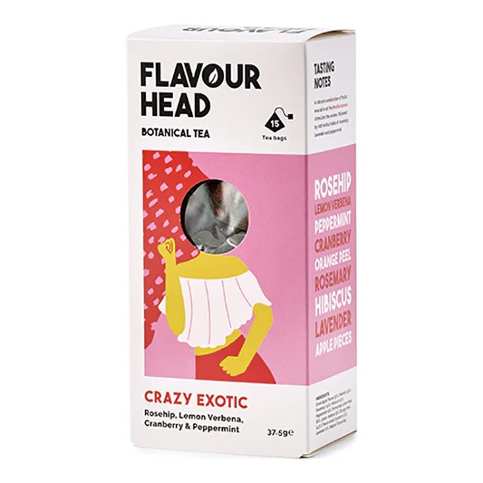 Flavour Head - Crazy Exotic Botanical Infusion, 37.5g  Pack of 15